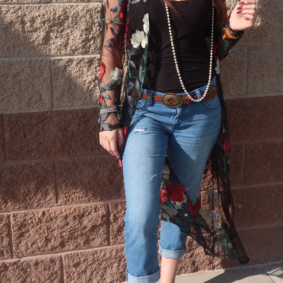 Emma & Grace Floral Duster - Picture 3 of 3